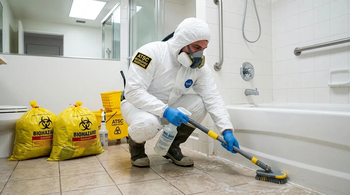 Decontamination equipment deployed for Blood Cleanup in Annapolis